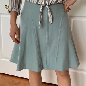 tory burch blue skirt